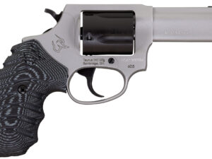 Taurus 260535NSVZ Defender 605  SA/DA 357 Mag/38 Special +P 5rd 3" Matte Stainless Steel Barrel, Matte Black Cylinder, Matte Finish Stainless Steel Frame, Black/Gray VZ Grip, Night Front Sight