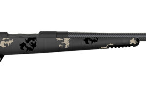 Fierce Firearms FCTRG65PRC22BBO CT Rage  6.5 PRC Caliber with 3+1 Capacity, 22" Carbon Fiber Barrel, Black Cerakote Metal Finish & Blackout Camo Fixed Fierce Tech C3 Stock, Right Hand (Full Size)