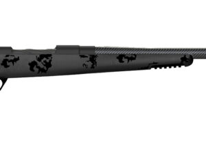 Fierce Firearms FCTRG300WSM24BBO CT Rage  300 WSM Caliber with 3+1 Capacity, 24" Carbon Fiber Barrel, Black Cerakote Metal Finish & Blackout Camo Fixed Fierce Tech C3 Stock, Right Hand (Full Size)