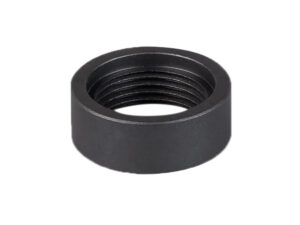 SilencerCo AC114 Delta Thread Spacer 22 LR Steel Black Oxide 1/2"-28 tpi