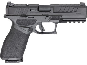 Springfield Armory EC9459BU Echelon  9mm Luger 20+1 4.50" Black Melonite Steel Barrel & Optic Ready/Serrated Steel Slide, Black Polymer Frame w/Picatinny Rail, Textured Grip, 2 Mags