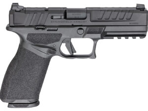 Springfield Armory EC9459BLCU Echelon  9mm Luger 10+1 4.50" Black Melonite Steel Barrel & Optic Ready/Serrated Steel Slide, Black Polymer Frame w/Picatinny Rail, Textured Grip