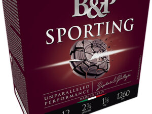B&p Ammunition 12B1SCF8 Sporting Clay  12Gauge 2.75" 1oz 8Shot 25 Per Box/10 Case