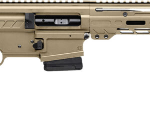 CMMG 55A520BCT Dissent BR4 *CA Compliant 5.56 NATO 10+1 16.10" Black Nitride Threaded Barrel, Coyote Tan Cerakote Picatinny Rail Aluminum Receiver, Magpul SGA Black Synthetic Stock