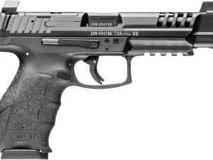 HK 81001159 VP9L SCS 9mm Luger 15+1 5" Black Polygonal Rifled Barrel, Long/Lightening Cuts/Optic Cut SCS Steel Slide, Polymer Frame w/Picatinny Rail, Black Interchangeable Backstrap Grip