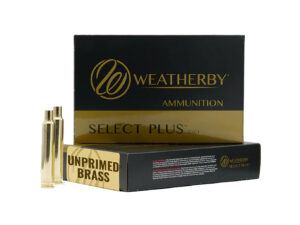 Weatherby BRASS653CT50 Select Plus Unprimed Cases 6.5-300 Wthby Mag Rifle Brass 50/Box