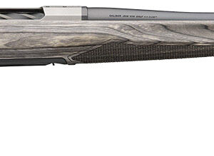 Browning 036092224 X-Bolt 2 Hunter Full Size 270 Win 4+1 22"  Matte Blued Threaded Sporter Barrel, Drilled & Tapped Stainless Steel Receiver, Fixed Gray Laminate Stock, Radial Muzzle Brake