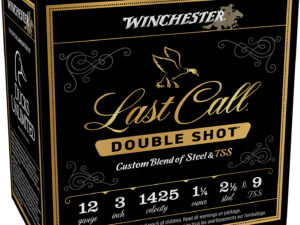 Winchester Ammo LCDS1239 Last Call Double Shot 12Gauge 3" 1 1/4oz 2.5/9TSS Shot 25 Per Box/10 Case