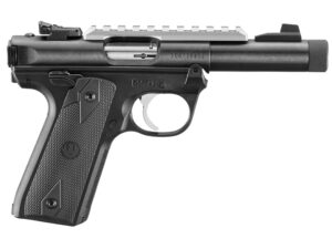RUGER MKIV 22/45 BLK 22LR 4.4" TB