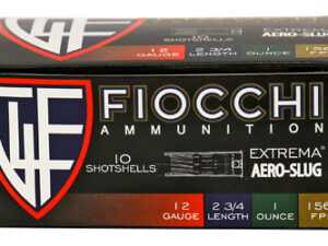 FIOCCHI 12GA AERO SLUG HV 10/250