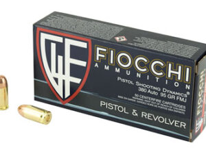 FIOCCHI 380ACP 95GR FMJ 50/1000
