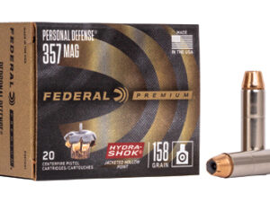 FED HYDRA-SHOK 357MAG 158GR 20/500