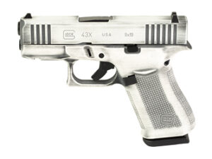 GLOCK 43X 9MM 10RD WHITE BW