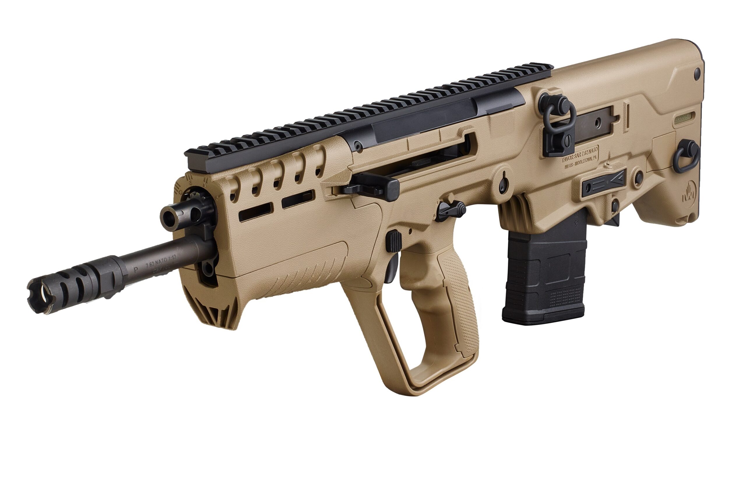 IWI - ISRAEL WEAPON INDUSTRIES TAVOR 7 7.62X51 16.5" FDE 10+1