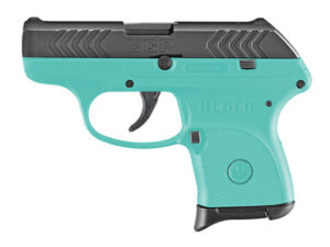RUGER LCP 380ACP 2.75" TURQ/BLK 6RD