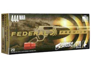 Federal HammerDown Rifle Ammunition .444 Marlin 270gr BSP 2250 fps 20/ct