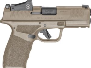 Springfield Hellcat Pro FDE Handgun 9mm Luger 10rd Magazines(2) 3.7" Barrel w/CT1500 Red Dot