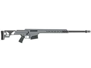Barrett SMR MRAD Fixed Stock Rifle .338 Norma Magnum 10rd Magazine(1) 26'' Fluted Barrel Tungsten Grey Finish