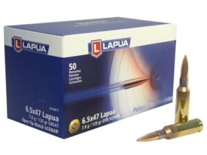 Lapua Scenar-L OTM Rifle Ammo 6.5x47 120 gr 50/ct