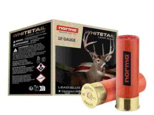 Norma WHITETAIL Shotshells 12ga 2-3/4" 1oz 1600 fps Slug 25/ct