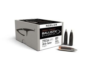 Nosler Ballistic SilverTip Hunting Bullets .270 cal .277" 130 gr SBT-BSTIP 50/ct