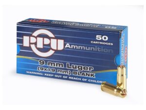 PPU Blanks 9mm Luger 50/ct
