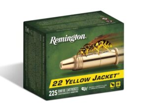Remington Yellow Jacket Rimfire Ammunition .22 LR 33gr HP 1500 fps 225/ct