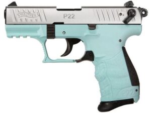 Walther P22Q .22LR 10rd Magazine 3.4" Barrel Angel Blue