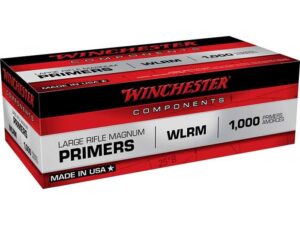 WINCHESTER LARGE MAGNUM RIFLE PRIMER #8-1/2M 120 100RD/BX 10BX/BRICK 5 BRICKS/CS