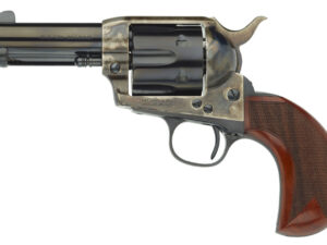 Taylors & Company 555133 1873 Cattleman 45 Colt (LC) 6rd 3.50" Blued Cylinder & Barrel Color Case Hardened Steel Frame Checkered Birdshead Walnut Grip
