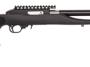 Magnum Research SSAT22UT Magnum Lite SwitchBolt 22 LR 10+1 18" Black Aluminum Tensioned Threaded Barrel, Black w/Integral Scope Base Receiver, Black Fixed Thumbhole Stock, Right Hand