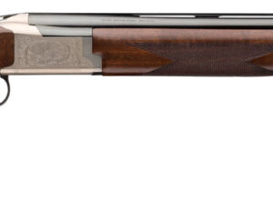 Browning 0180764005 Citori 725 Feather Superlight 12 Gauge 26" Barrel 2.75" 2rd, Blued Barrels, Silver Nitride Finished Engraved Receiver, Black Walnut Straight Grip Stock, Schnabel Forearm