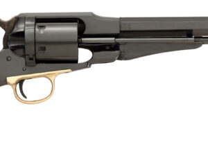 Taylors & Company 550760 Remington Conversion LawDawg 45 Colt (LC) Caliber with 8"  Barrel, 6rd Capacity Cylinder, Overall Blued Finish Steel & 2-Piece Ivory Grip