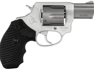Taurus 2-856029ULVZ06 856 Ultra-Lite Small 38 Special +P 6 Shot 2" Matte Stainless Alloy Steel Barrel & Cylinder, Matte Stainless Aluminum Frame, Black Operator II Grip, Exposed Hammer