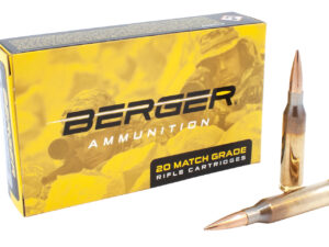 Berger Bullets 30020 Tactical Rifle 260Rem 130gr Hybrid Open Tip Match 20 Per Box/10 Case