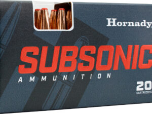 Hornady 91369 Subsonic Handgun 40S&W 180gr Hornady XTP Subsonic 20 Per Box/10 Case