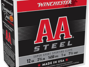 Winchester Ammo AASCL12S7 AA Super Sport Sporting Clay 12Gauge 2.75" 1oz 7.5Shot 25 Per Box/10 Case