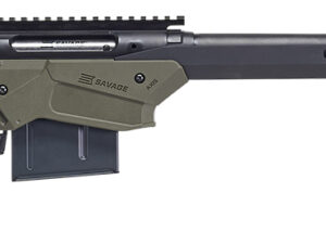 Savage Arms 57550 Axis II Precision 243 Win 10+1 22", Matte Black Barrel/Rec, OD Green Adjustable MDT Aluminum Chassis, Polymer Grip
