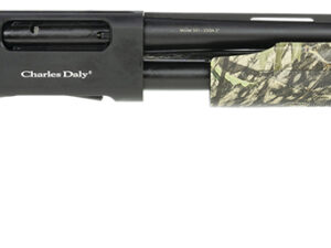 Charles Daly 930225 301 Compact 20 Gauge 3" 4+1 22" Vent Rib Barrel, Full Coverage Mossy Oak Obsession Camouflage, Checkered Synthetic Stock & Forend, Auto Ejection, Includes 3 Choke Tubes