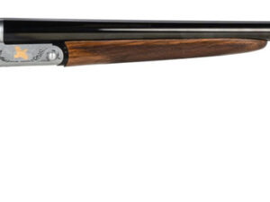 F.A.I.R. FRISPRDL2028 Iside De Luxe Prestige 20 Gauge 2rd 3" 28" Blued Barrel, Steel Receiver w/Silver Engraved Metal Finish, Walnut Stock