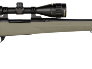 Howa HGP2300G M1500 Gamepro Gen2 300 Win Mag 3+1 24" Threaded Barrel, Blued Metal Finish, Green Fixed Hogue Pillar-Bedded Overmolded Stock, Includes GamePro 4-12x40mm Scope