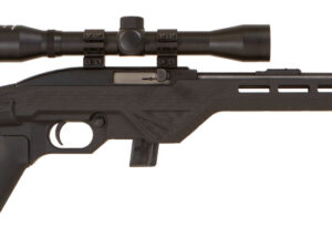 Citadel CIT22LRBMM Trakr  Full Size 22 LR 10+1 18" Blued Steel Barrel, Black Steel Receiver, Black Synthetic Stock, Nikko Stirling Mountmaster