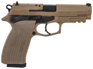 Bersa TPR9FDE TPR  Sports South Exclusive Full Size Frame 9mm Luger 17+1, 4.30" Black Steel Barrel, Flat Dark Earth Serrated Steel Slide  & Aluminum Frame w/Picatinny Rail, Ambidextrous