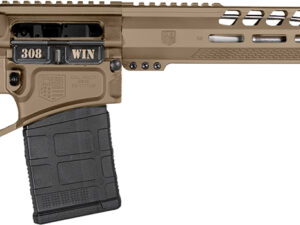 Diamondback DB1032C061 DB10  308 Win 18" 20+1 Flat Dark Earth Adjustable Magpul CTR Stock Black Magpul MOE K2 Grip with Black Gold Lower 15" M-Lok