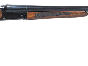 Pointer FT61228 Side By Side  12 Gauge 3" 2rd 28", Blued Barrel/Rec, Fixed Walnut Stock