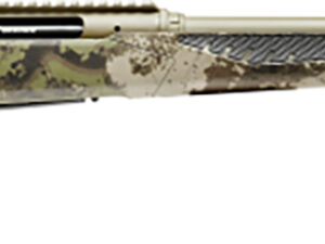 Savage Arms 58024 Impulse Big Game 308 Win 4+1 22" Threaded, Hazel Green Barrel/Rec, Woodland Camo AccuStock with AccuFit, Includes Detachable Box Mag