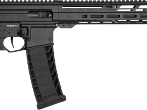 CMMG 94A8041AB Dissent MK4 9mm Luger 33+1 10.50", Black, Picatinny Brace Adapter, 9.60" M-LOK Handguard, Left Side Charging Handle, Zeroed Linear Comp, Zeroed Drop-In Single Stage Trigger