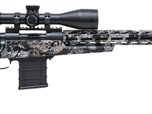 Howa HCRA65CSKY M1500 APC Chassis 6.5 Creedmoor 24" Heavy Barrel 10+1 (3), Kryptek Skyfall Camo, Luth-AR MBA-4 Stock with Aluminum Chassis, 4-16x50 Scope, Bipod & 2 Grips
