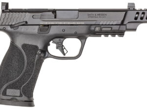 Smith & Wesson 13915 M&P PC M2.0 Full Size 10mm Auto 15+1 5.60" Black Armornite Ported Stainless Steel Barrel, Black Armornite Optic Cut/Serrated Stainless Steel Slide & Polymer Frame w/Picatinny Rail