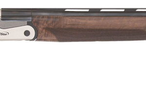 TriStar 33176 Cypher X 28 Gauge Break Open 3" 2rd 28" Blued Over/Under Vent Rib Barrel, Stainless Aluminum Receiver, Fixed Turkish Walnut Stock